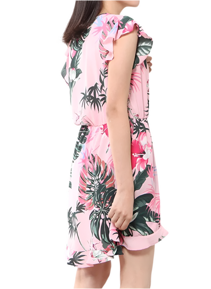 Abito corto floreale Guess