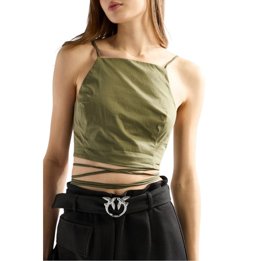 Top con lacci Pinko