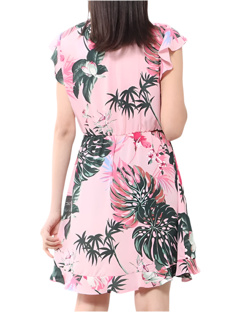 Abito corto floreale Guess