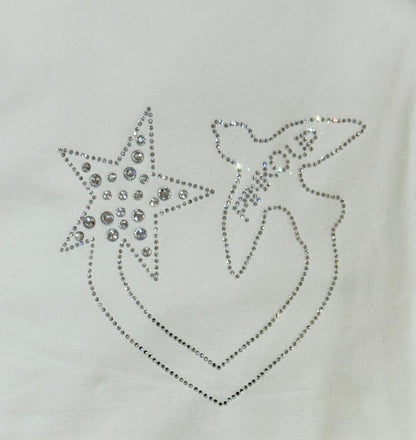 Pinko Up felpa,colore bianco con cappuccio e con applicazione