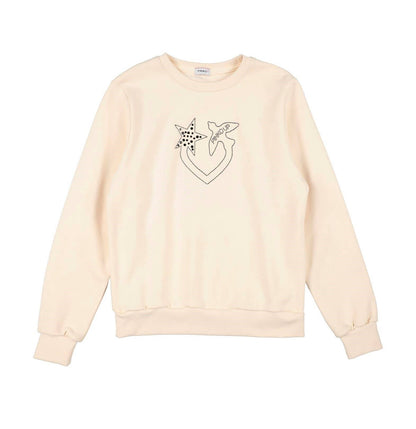 Felpa Pinko up colore sabbia