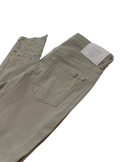 Jeans con pietre Fracomina