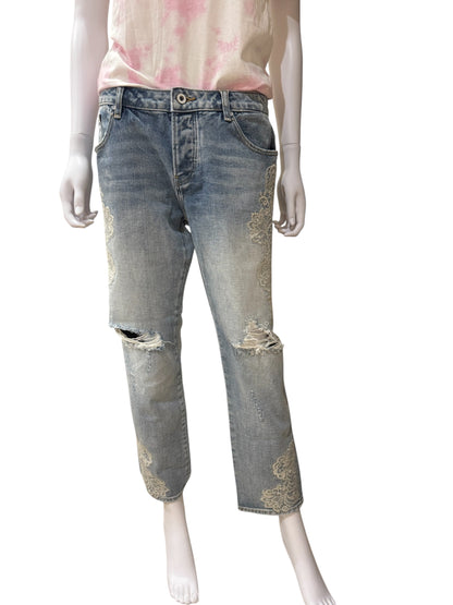 Jeans in pizzo Fracomina