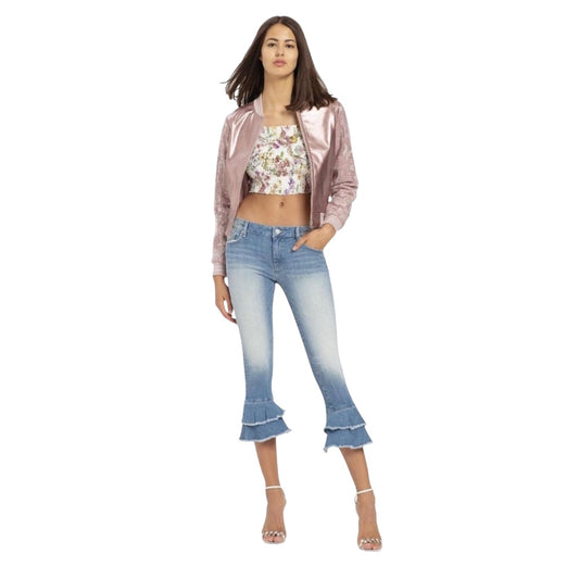 Jeans Fracomina con balze