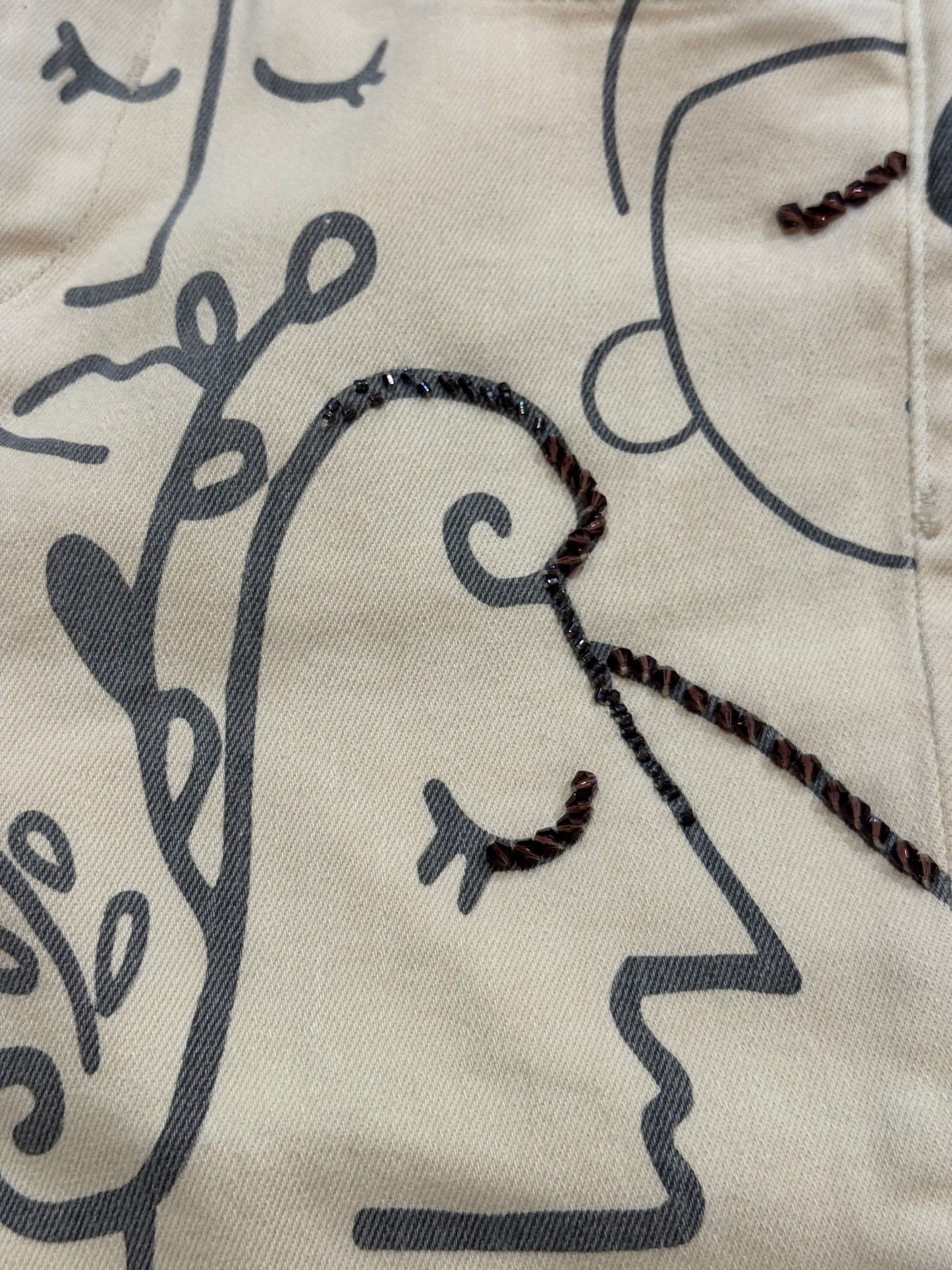 Jeans Fracomina effetto push up disegno a tratto