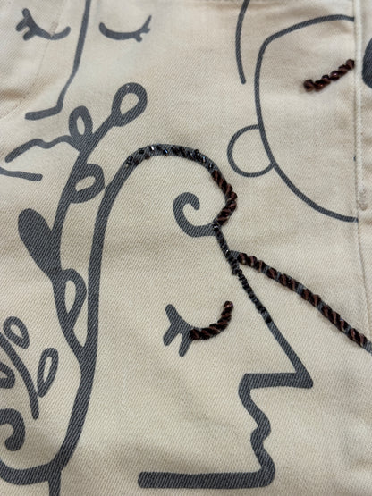 Jeans Fracomina effetto push up disegno a tratto