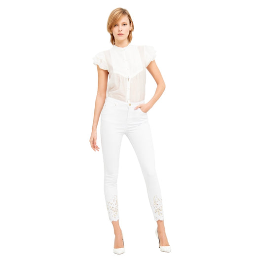 Jeans con pietre Fracomina