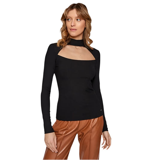 Blusa collo alto Guess
