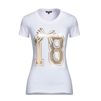 T-Shirt donna Danny Rose collo a giro