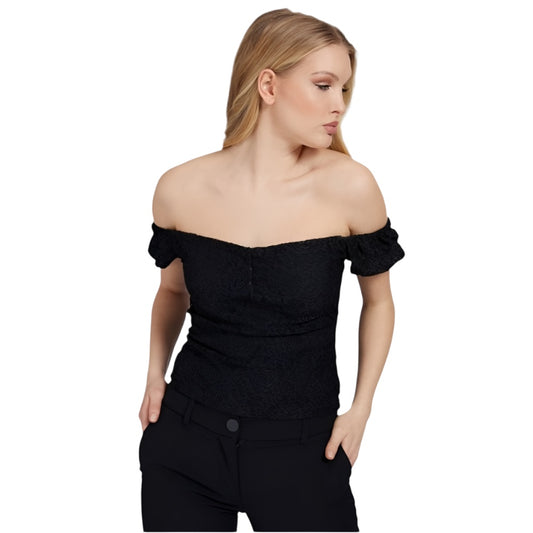 Top con arricciatura Guess