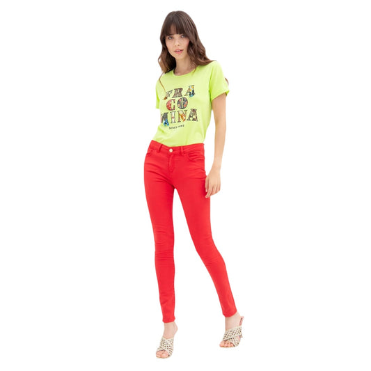 Jeans skinny effetto push up Fracomina